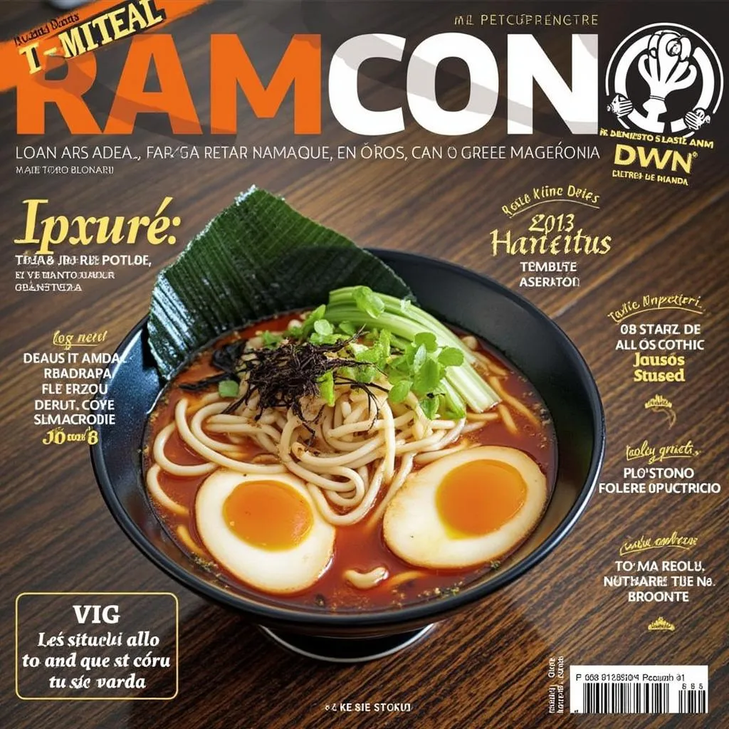 Reportaje en revista gastronómica