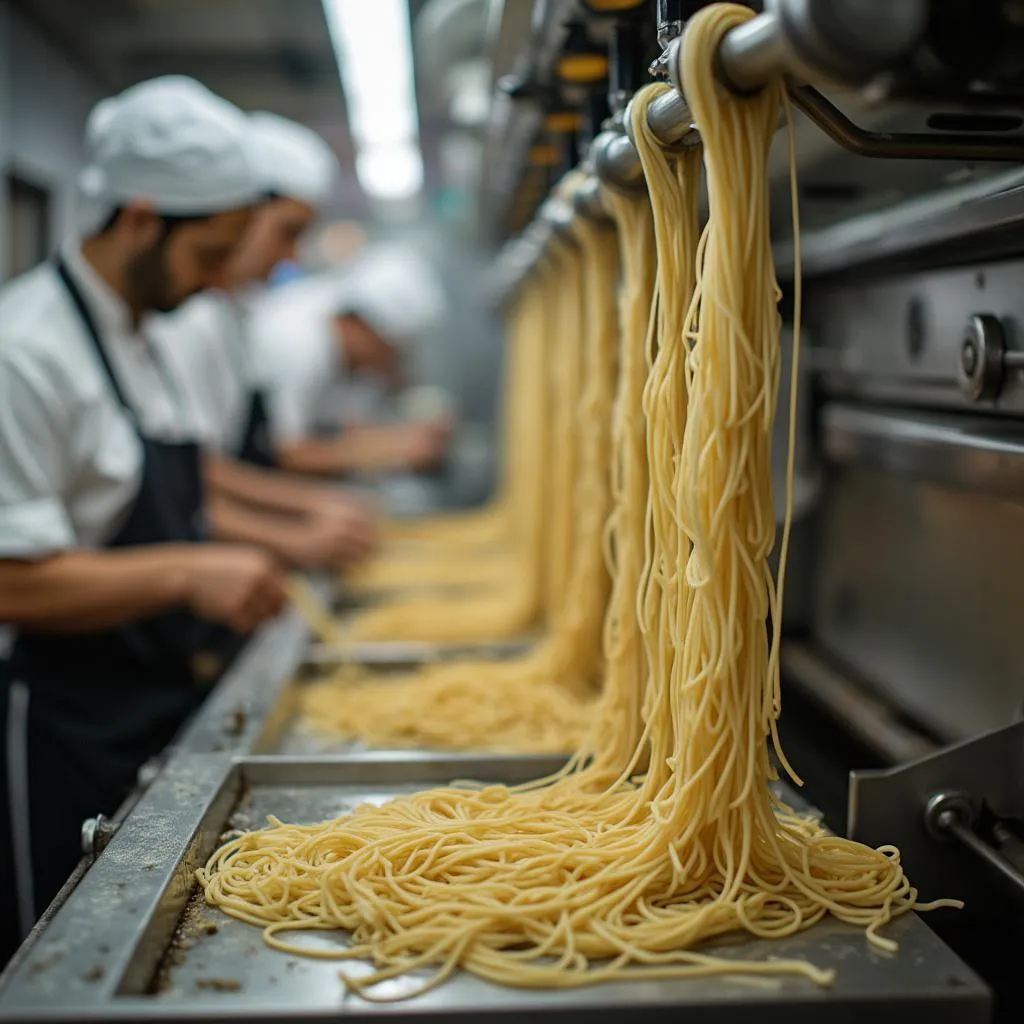 Elaboración artesanal de fideos de ramen
